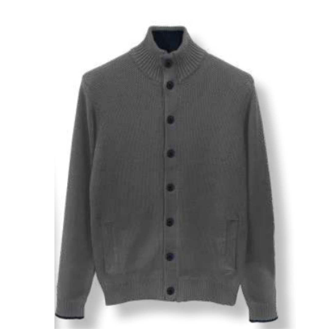 Sweater Con Botones Hombre 3 Colores H35