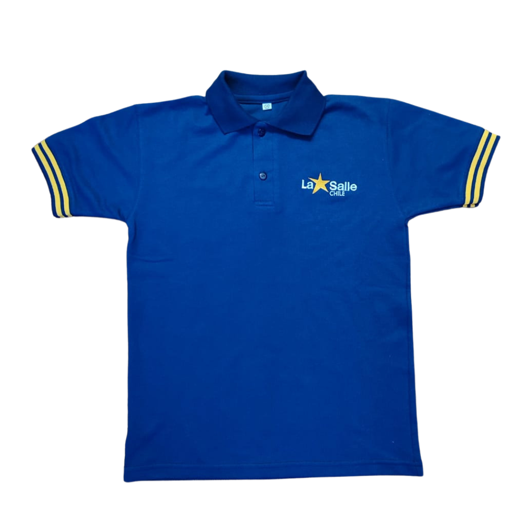 Polera Con Cuello M/C De La Salle Talca Nueva