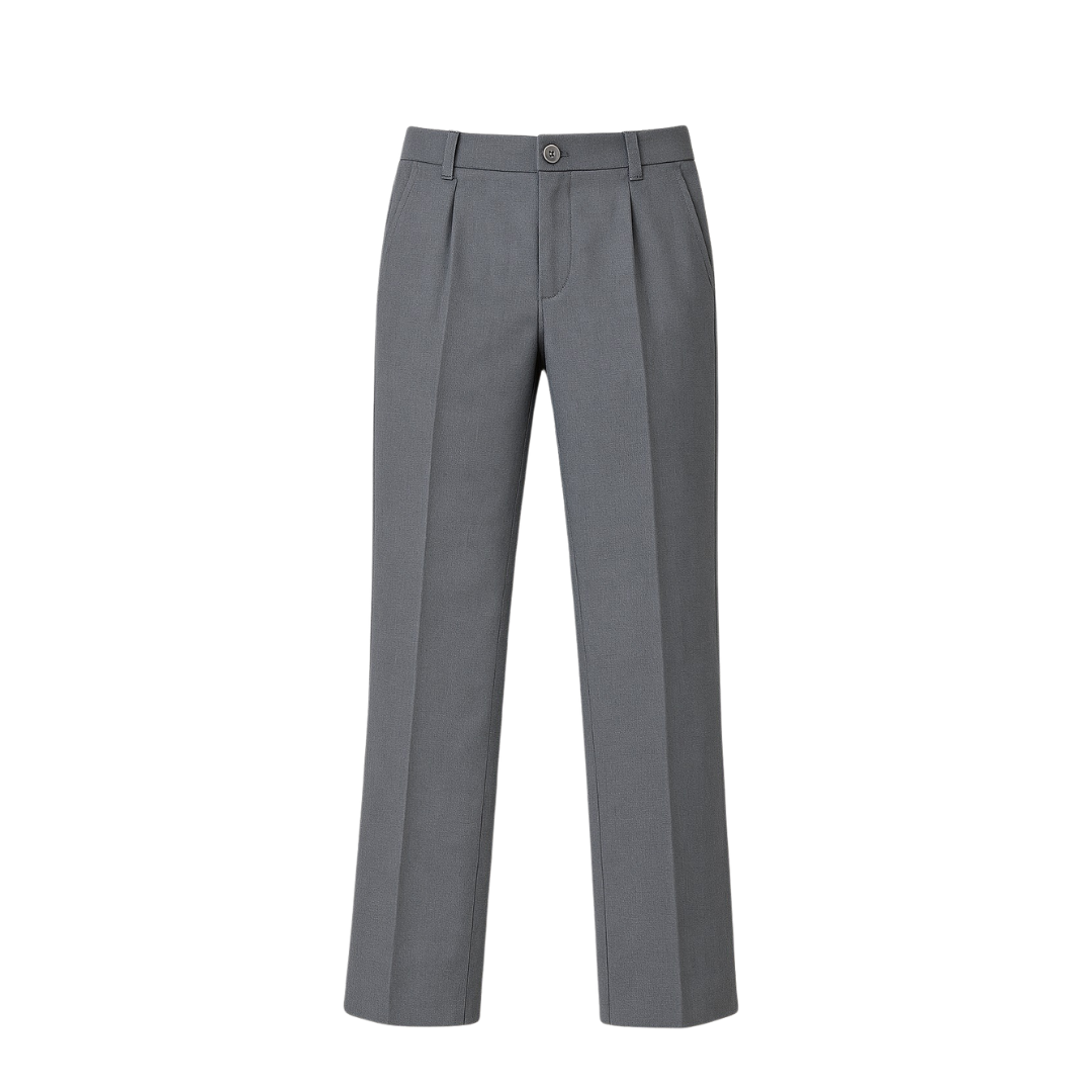 Pantalón Colegio Clásico Gris Niño