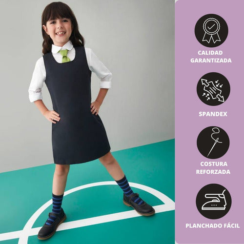 Jumper Elasticado Azul Marino