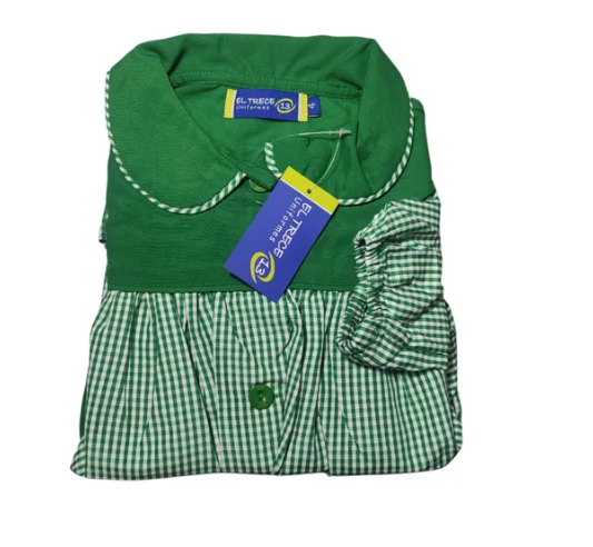 Delantal Jardín 3 Colores Verde