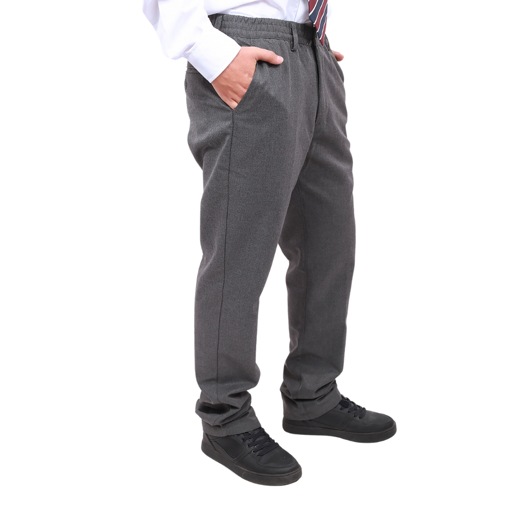 Pantalón Cargo De Colegio Gris Niño