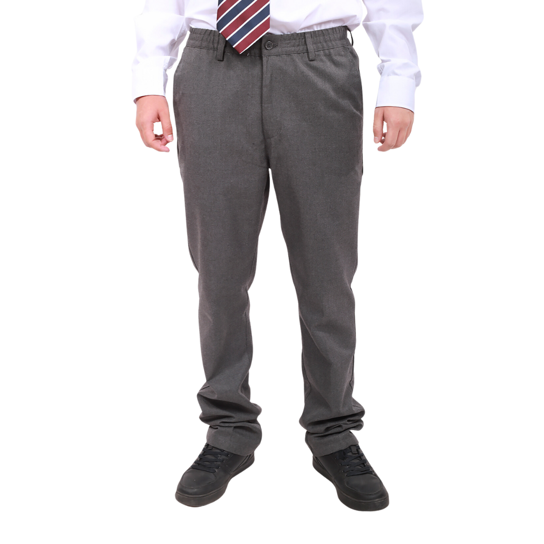 Pantalón Cargo De Colegio Gris Niño