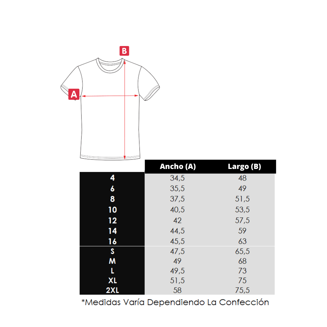 Polera Deportiva M/C José Abelardo Núñez Talca