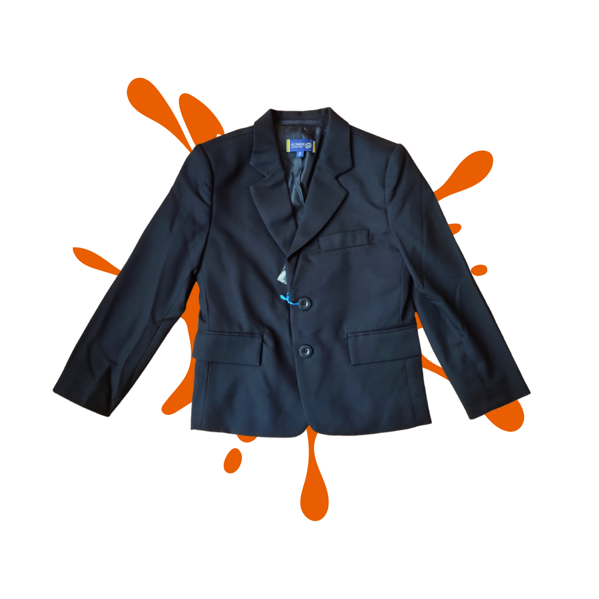 Vestón Clásico Azul Niño