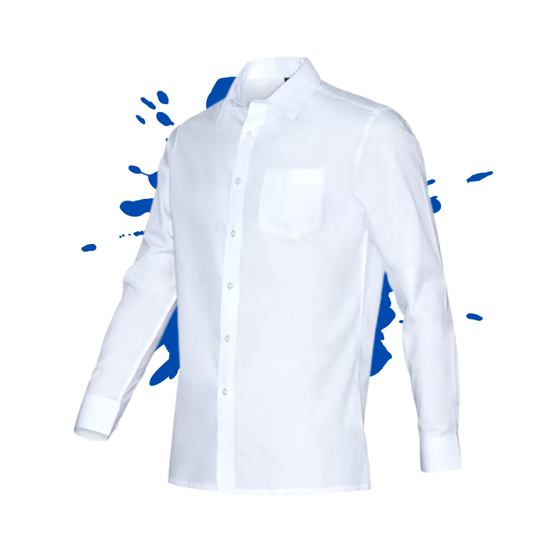 Camisa slim fit discount blanca