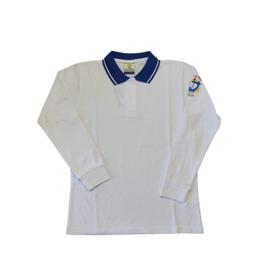 Polera Con Cuello M/L Amor de Dios Niña Talca