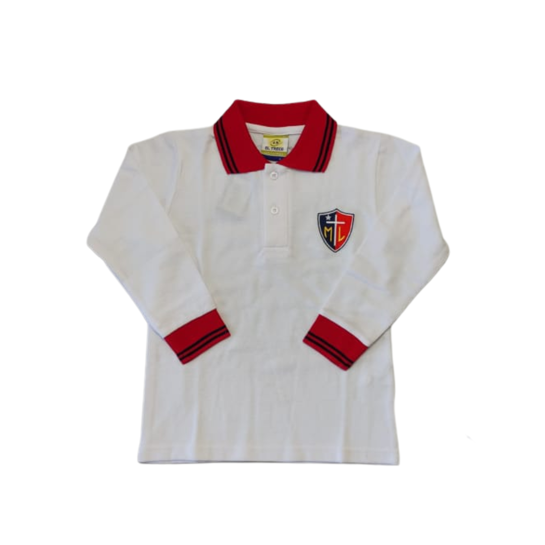 Polera Con Cuello M/L Manuel Larraín Talca