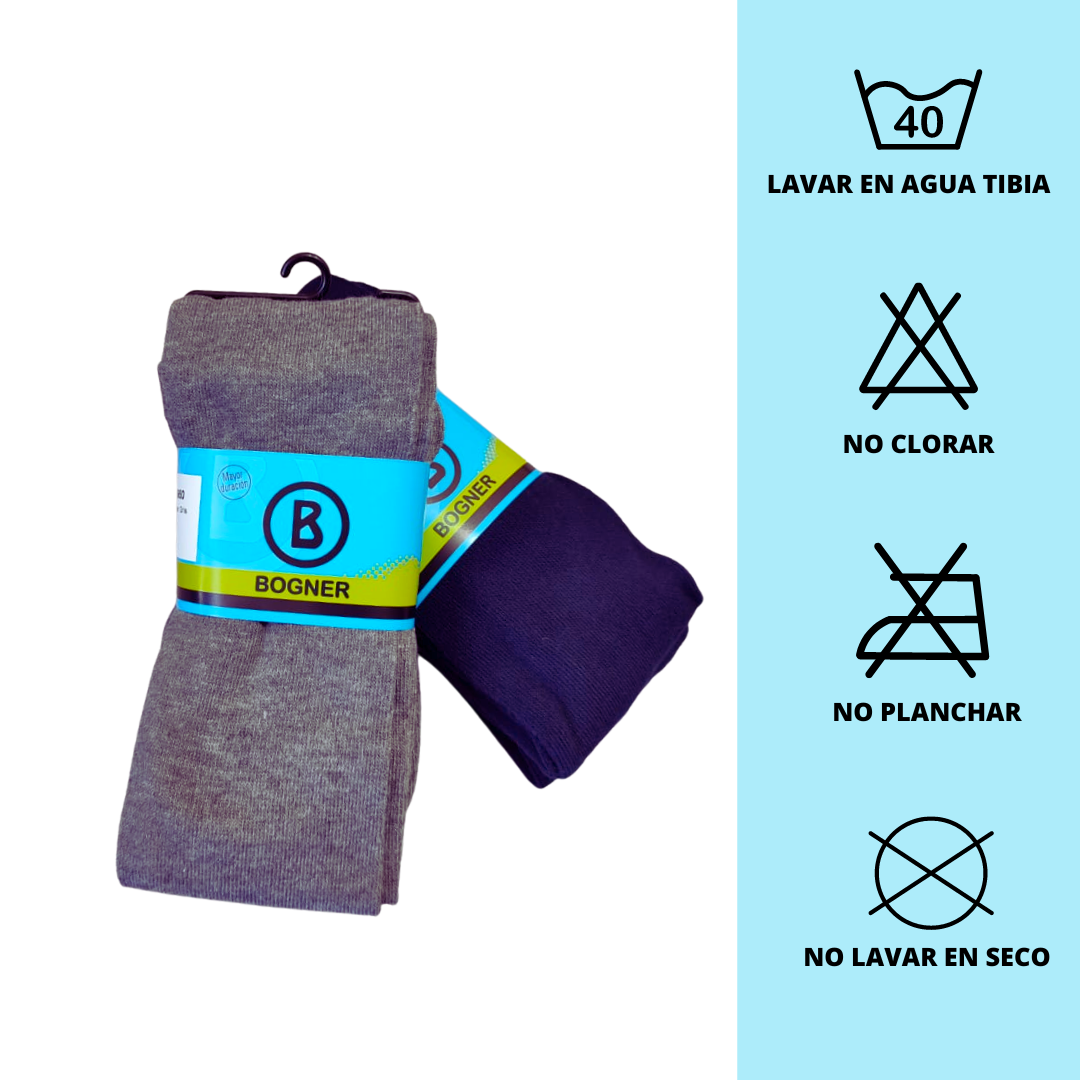 Panty de Colegio Algodón Gris