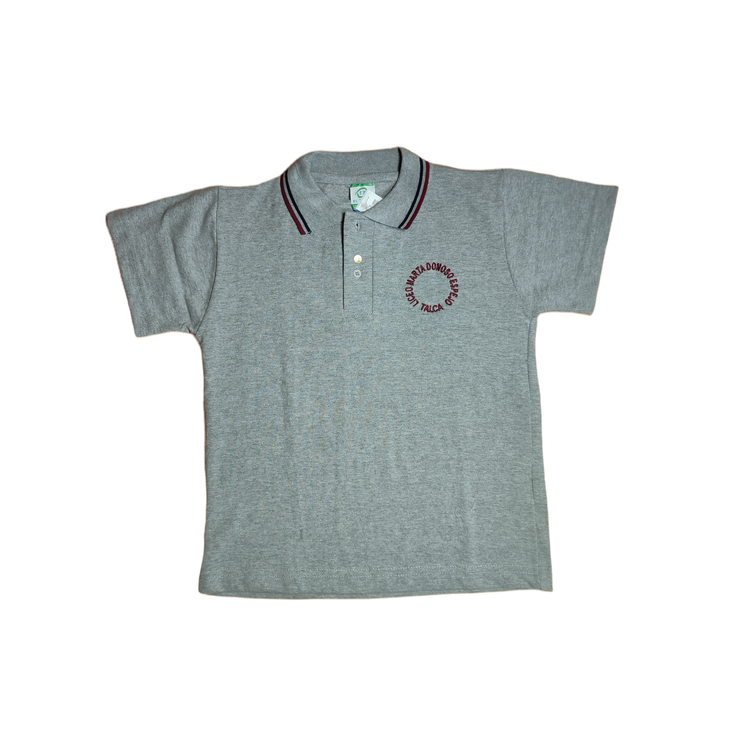 Polera Con Cuello M/C Marta Donoso Talca