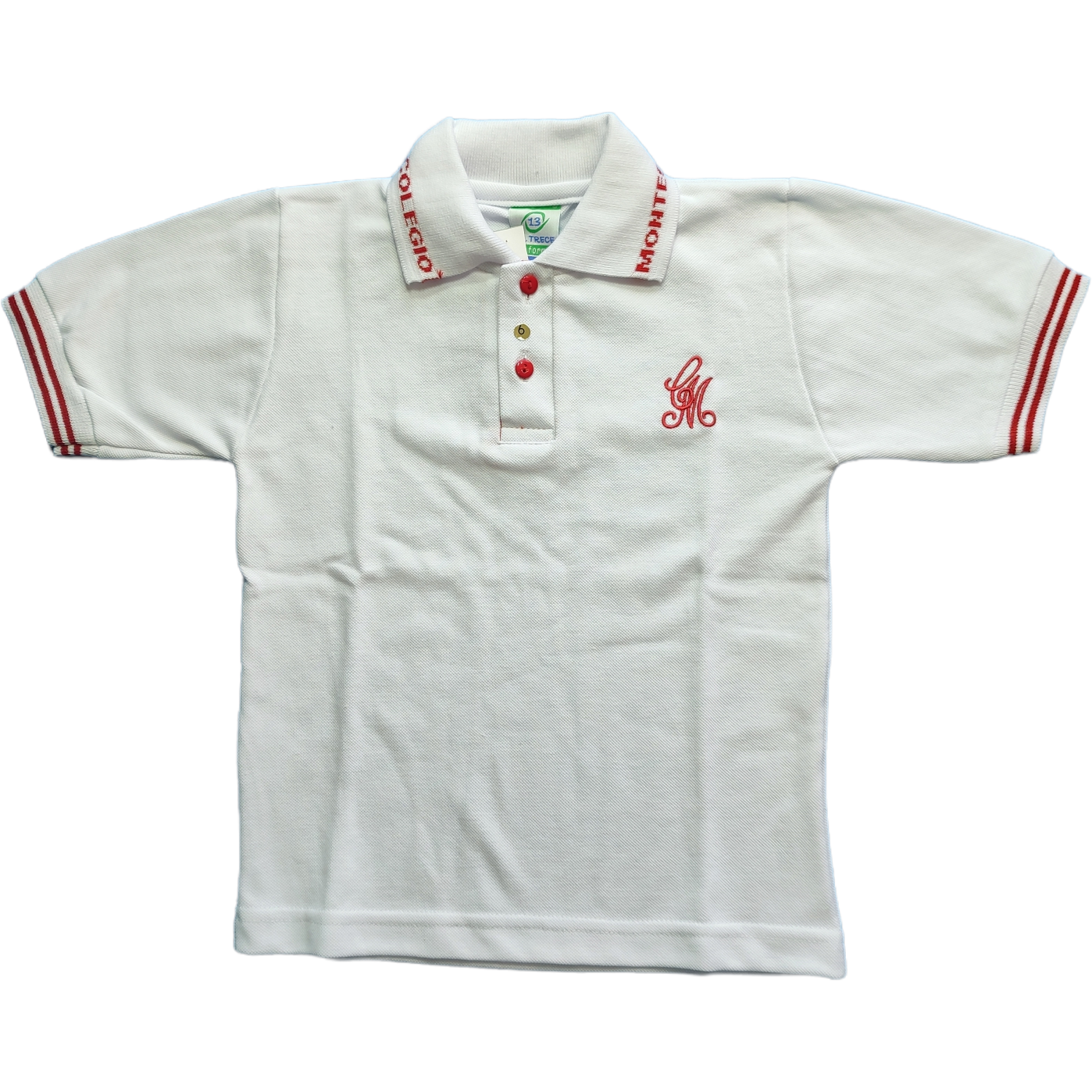 Polera Con Cuello M/C Montessori Talca
