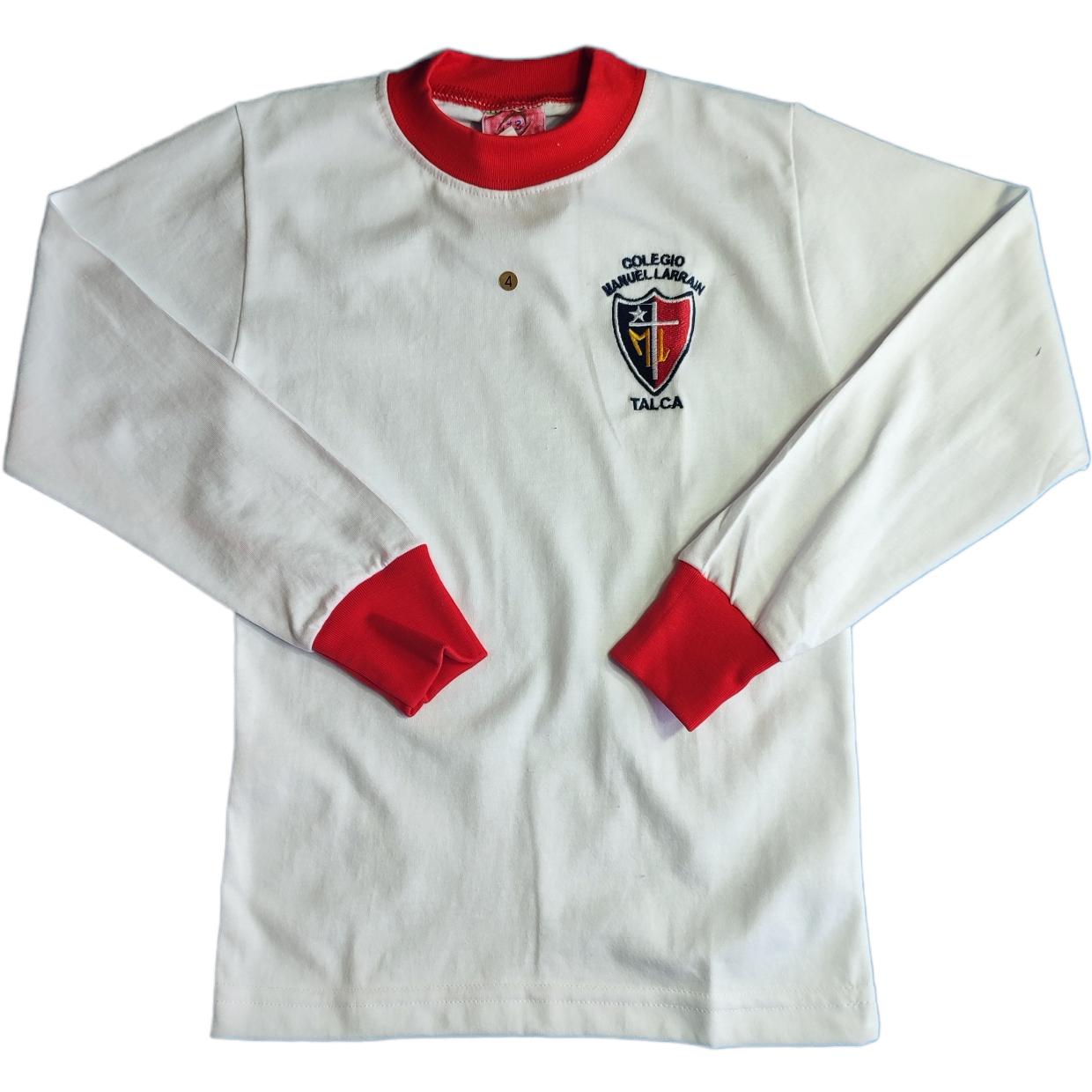 Polera Deportiva M/L Niño Manuel Larraín Talca