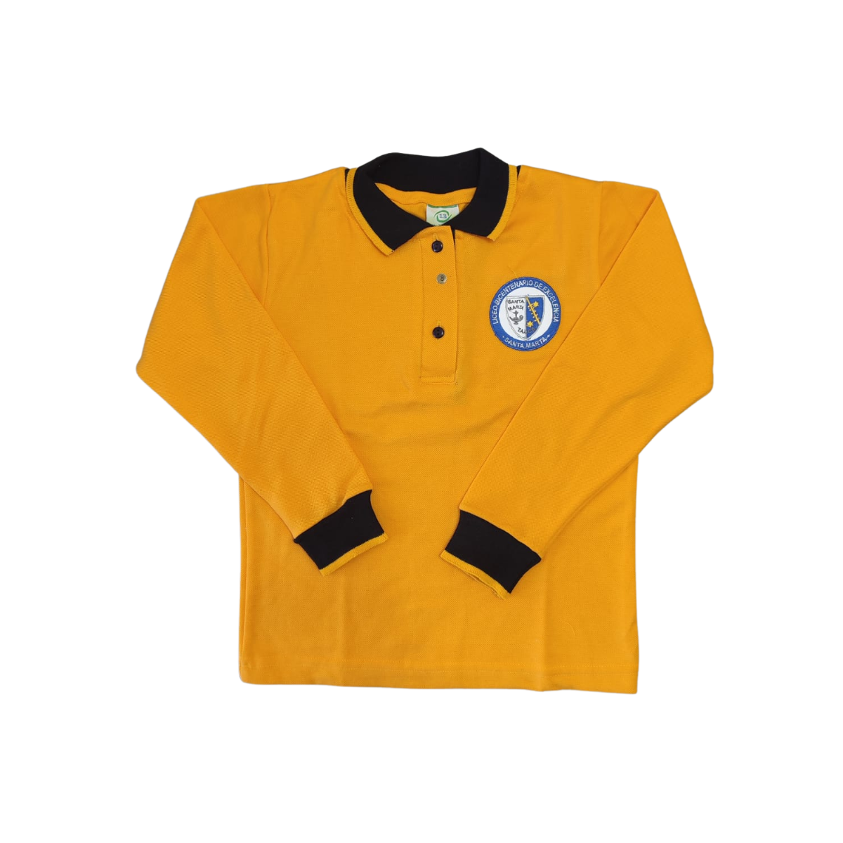 Polera Con Cuello M/L Amarilla Santa Marta Talca