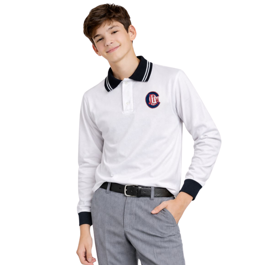 Polera Con Cuello M/L Jim Central Talca