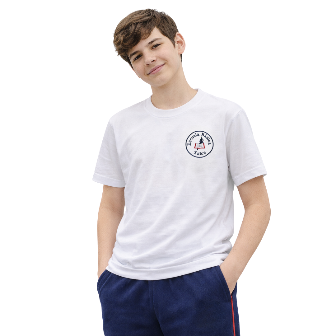 Polera Deportiva M/C Escuela Básica Talca