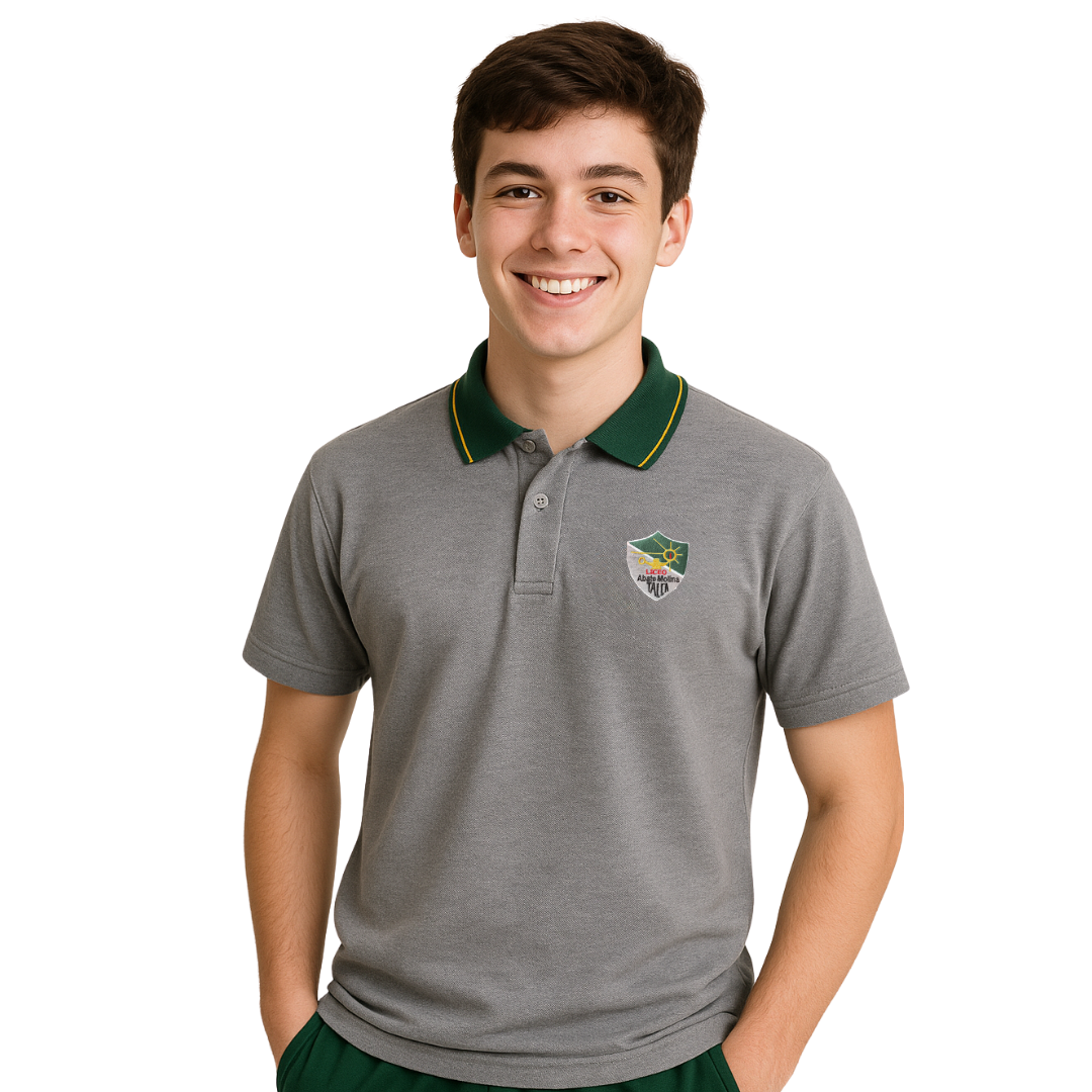 Polera Con Cuello M/C Abate Molina Talca