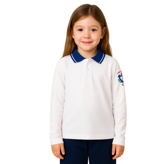 Polera Con Cuello M/L Amor de Dios Niña Talca