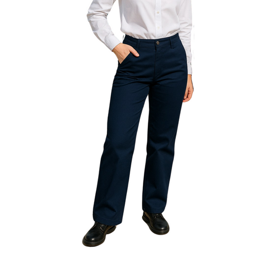 Pantalón Spandex 5 bolsillos Azul Marino Niña