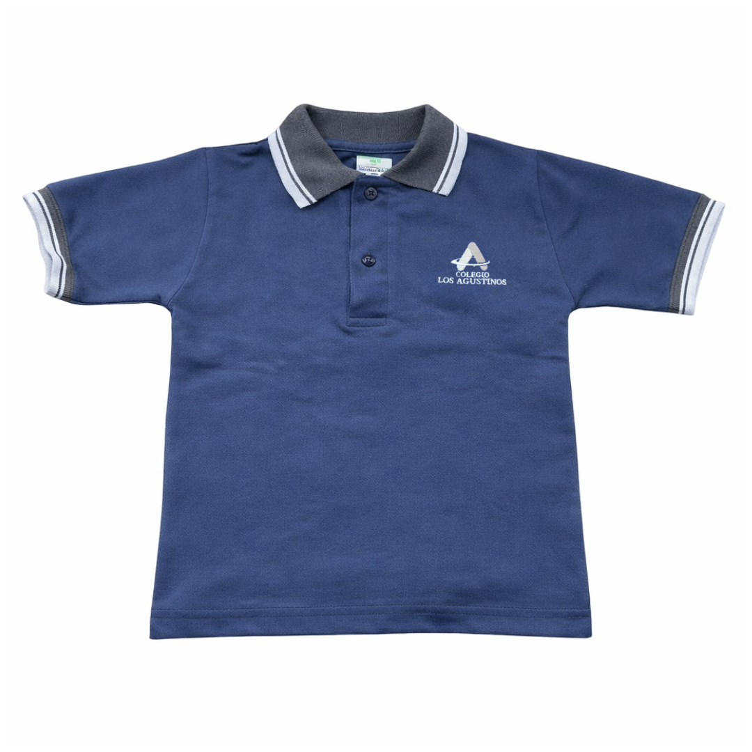 Polera Con Cuello NUEVA M/C Los Agustinos