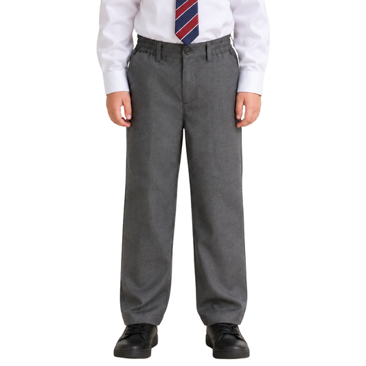 Pantalón Cargo De Colegio Gris Niño