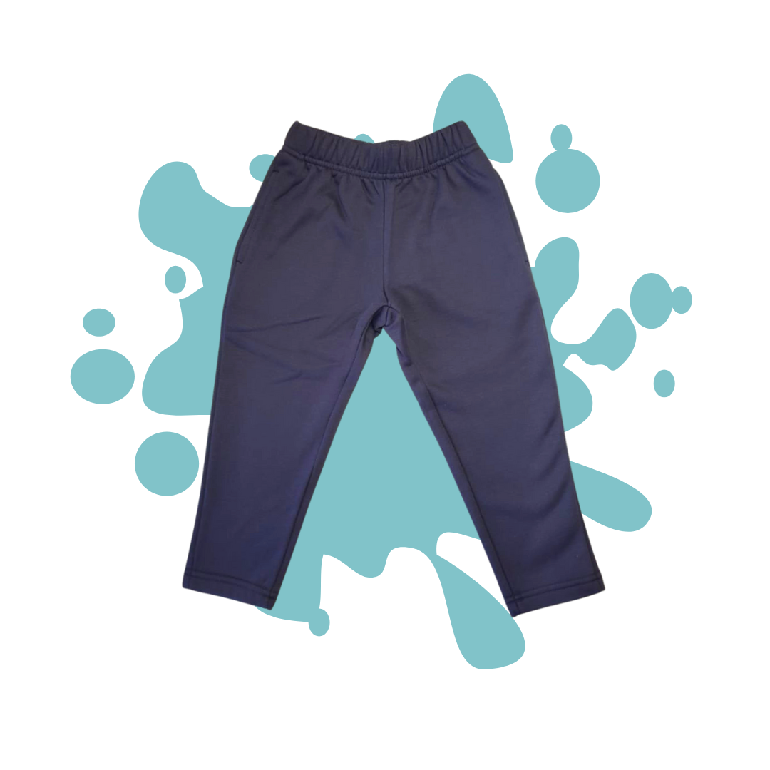 Pantalón Buzo sin puño Azul Marino