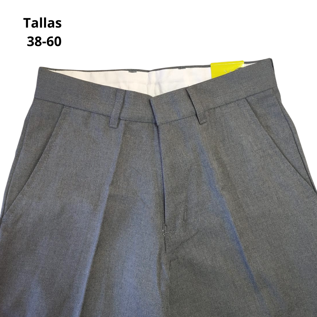 Pantalón Colegio Clásico Gris Niño